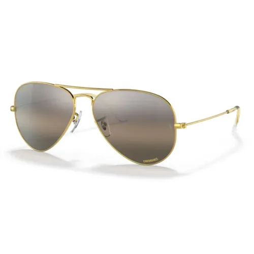Kính Mát Unisex Rayban Sunglasses 0RB3025 9196G358 Màu Vàng Xám