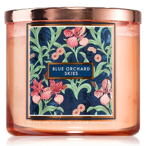 Nến Thơm Bath & Body Works Blue Orchard Skies Candle 411g
