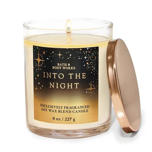 Nến Thơm Bath & Body Works Into The Night Single Wick Candle 227g