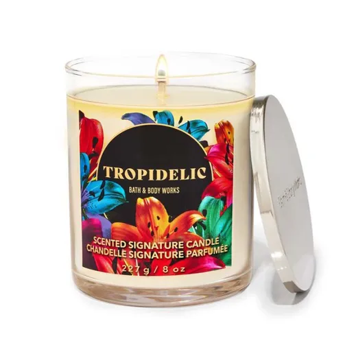 Nến thơm Bath & Body Works - Nến Thơm Bath & Body Works Tropidelic Signature Single Wick Candle 227g - Vua Hàng Hiệu