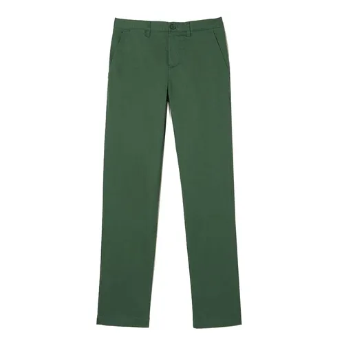 Quần Dài Nam Lacoste Custom Slim Fit HH8946 5HX Màu Xanh Green Size 38