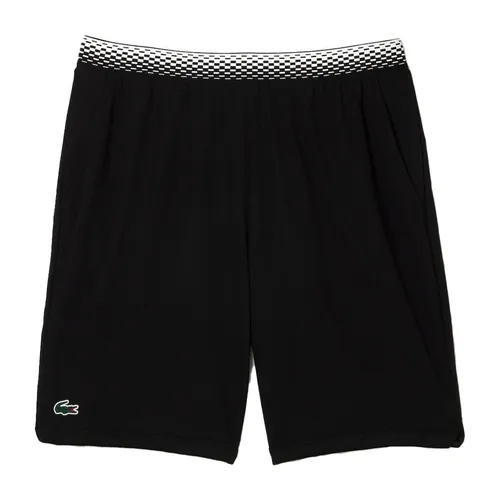 Quần Short Nam Lacoste Tennis x Daniil Medvedev Mesh Short GH5209 031 Màu Đen Size 5