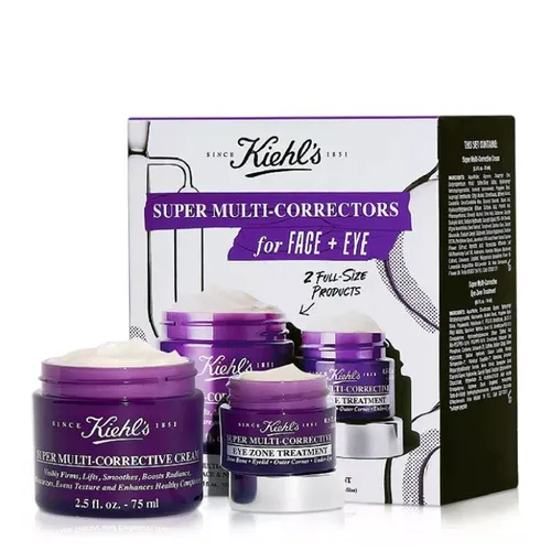 Kiehl's - Set Dưỡng Da Kiehl's Super Multi Correctors for Face + Eye Skincare 2 Món ( Kem Dưỡng 75ml + Kem Mắt 14ml) - Vua Hàng Hiệu