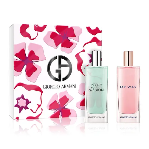 Set Nước Hoa Nữ Giorgio Armani Acqua Di Gioia + My Way 15ml Eau De Parfum Duo Gift Set