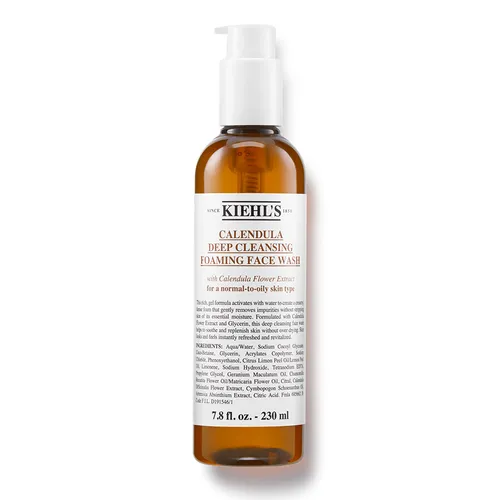 Kiehl's - Sữa Rửa Mặt Hoa Cúc Kiehl's Calendula Deep Cleansing Foaming Face Wash 230ml - Vua Hàng Hiệu