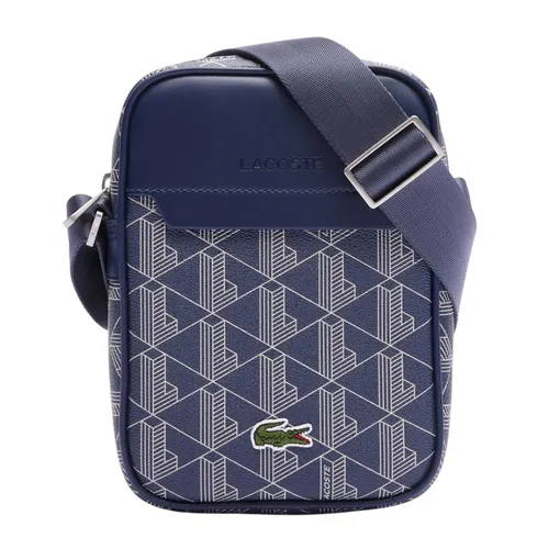 Túi Đeo Chéo Nam Lacoste The Blend Satchel Mono Marine Laponie NH4482BG M83 Màu Xanh Navy