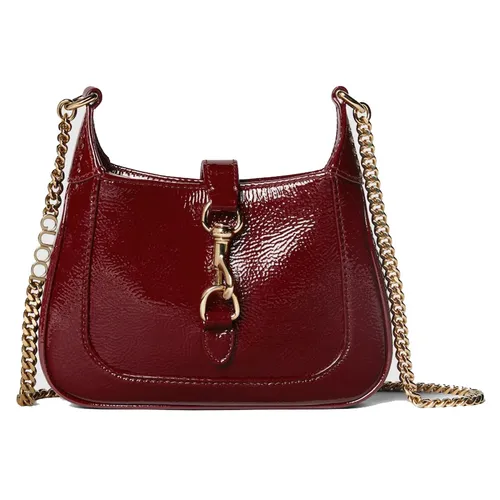 Túi xách Gucci Đỏ đô Túi đeo chéo - Túi Đeo Chéo Nữ Gucci Jackie Notte Mini Bag Màu Đỏ Đô - Vua Hàng Hiệu