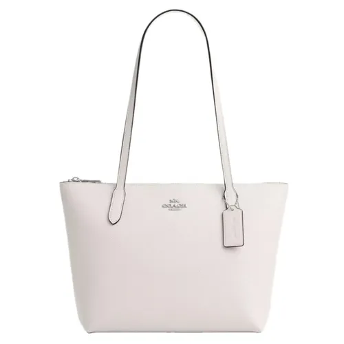 Túi Tote Nữ Coach Fiona Zip Tote Bag CW395 Màu Trắng