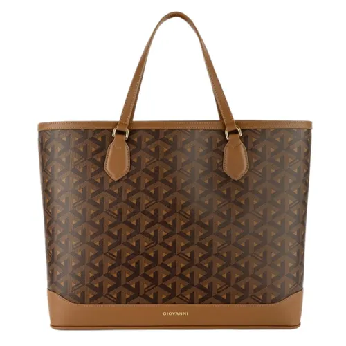 Túi Tote Nữ Giovanni DLD0185-1 Màu Nâu - Túi xách - Vua Hàng Hiệu