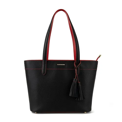Túi Tote Nữ Giovanni Tote Bag DLD0171-1 Màu Đen - Túi xách - Vua Hàng Hiệu