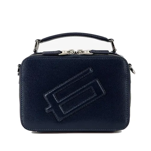 Giovanni Da / Vải - Túi Xách Tay Giovanni UniG GBD0033-1 Màu Xanh Navy Đậm - Vua Hàng Hiệu