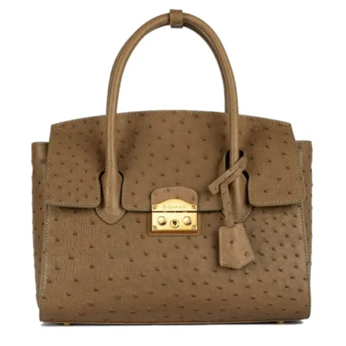 Túi Xách Tay Nữ Giovanni Handle Bag DLD0211-1 Màu Be Đậm - Túi xách - Vua Hàng Hiệu