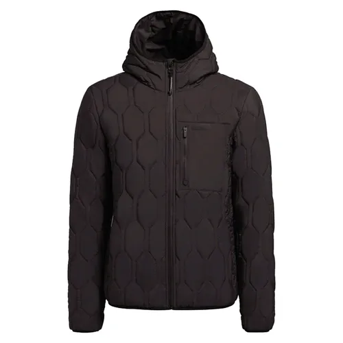 Thời trang Áo khoác 100%Polyester - Áo Khoác Nam Khujo Genuine Jacket Ruet Black Men's LKSN-M1YIWY40312 Màu Đen Size S - Vua Hàng Hiệu