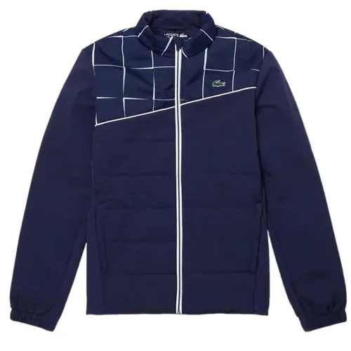 Thời trang - Áo Khoác Nam Lacoste Men's Sport Printed Waterproof Jacket BH2044-525 Màu Xanh Navy Size 50 - Vua Hàng Hiệu