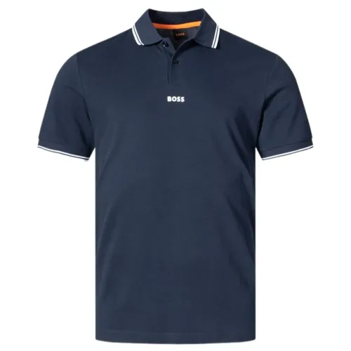 Áo Polo Nam Hugo Boss Pchup Pique Polo Navy 50468843 404 Màu Xanh Navy Size S