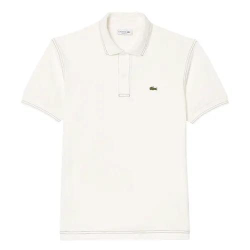 Áo Polo Nam Lacoste Classic Fit L.12.12 Heavy Piqué PH5981 51 70V Màu Trắng Size 4