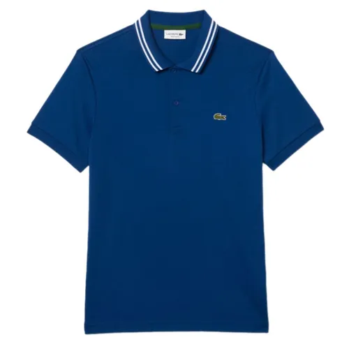 Áo Polo Nam Lacoste Men's Regular Fit Pima Cotton Polo DH5922 HBM Màu Xanh Dương Size 5