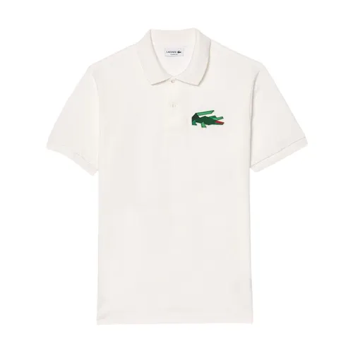 Áo Polo Nam Lacoste Original L.12.12 Badge Polo Shirt PH3600 70V Màu Trắng Size 3