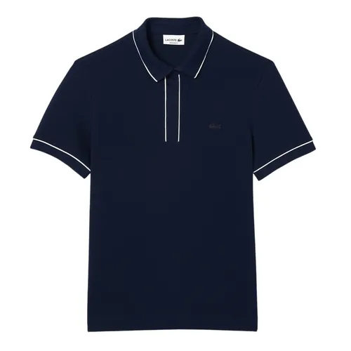 Áo Polo Nam Lacoste Regular Fit Paris Stretch Piqué PH8184 51 166 Màu Xanh Navy Size 3