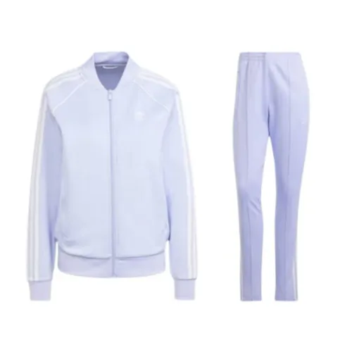 Adidas - Bộ Thể Thao Nữ Adidas SST Classics Adicolor IR8070 IR8075 Màu Tím Size L ( Form Á) - Vua Hàng Hiệu