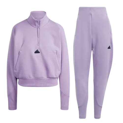 Adidas - Bộ Thể Thao Nữ Adidas Z.N.E. Jacket + Pants IS3899 / IS4334 Màu Tím Size XL (Form Á) - Vua Hàng Hiệu