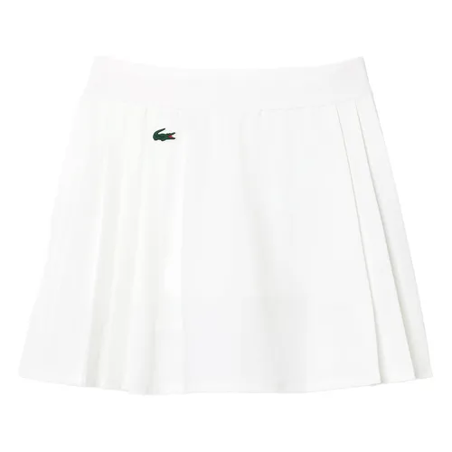 Chân Váy Nữ Lacoste Women's Lined Ultra Dry Stretch Golf Skirt JF9433 51 800 Màu Trắng Size 34