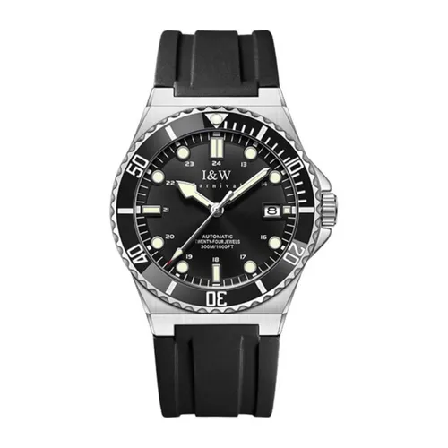 Đồng Hồ Nam I&W Carnival Automatic IW726G-DS (IW726G7) Màu Đen Phối Bạc