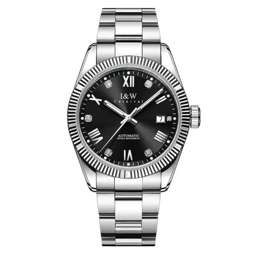 Đồng Hồ Nam I&W Carnival Automatic Watch IW788G-DT (IW788G4) Màu Xám Đen