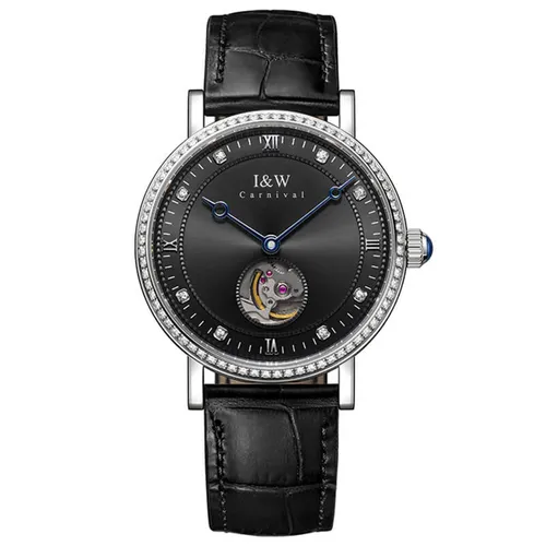 Đồng Hồ Nam I&W Carnival IW636G-DD (IW636G4) Automatic Màu Xám Đen