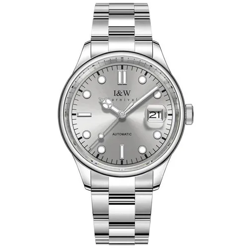 Đồng Hồ Nam I&W Carnival IW653G-DT (IW653G3) Automatic Màu Xám Bạc