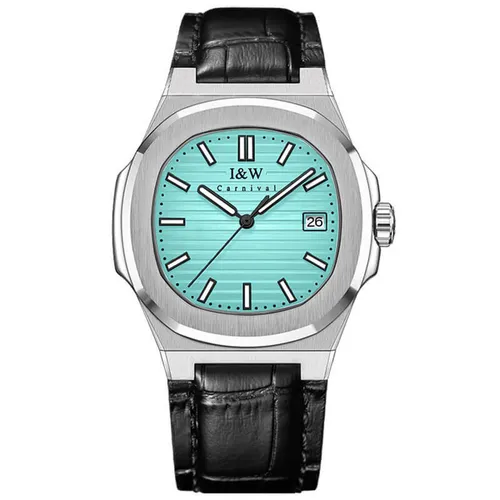 Đồng Hồ Nam I&W Carnival IW721GT-DD – Automatic (IW721GT26) Màu Xanh Đen - Đồng hồ - Vua Hàng Hiệu