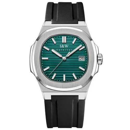 Đồng hồ - Đồng Hồ Nam I&W Carnival IW721GT-DS – Automatic (IW721GT31) Màu Xanh Green - Vua Hàng Hiệu