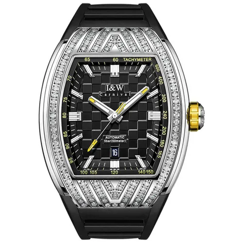 Đồng Hồ Nam I&W Carnival IW727G-DS – Automatic (IW727G4) Màu Đen