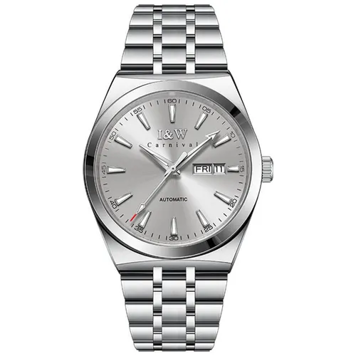 Đồng Hồ Nam I&W Carnival IW732G-DT – Automatic (IW732G2) Màu Xám Bạc