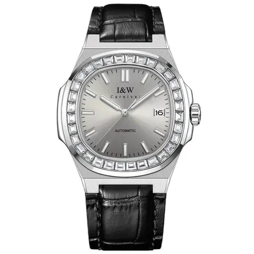Đồng Hồ Nam I&W Carnival IW750G-DD – Automatic (IW750G7) Màu Đen Xám - Đồng hồ - Vua Hàng Hiệu
