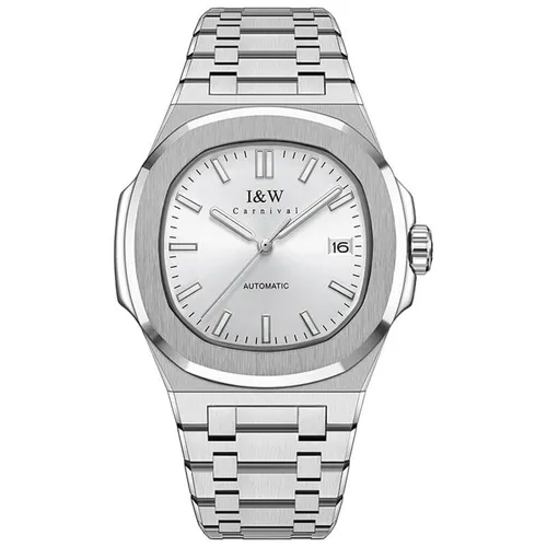 Đồng Hồ Nam I&W Carnival IW750GT-DT – Automatic (IW750GT4) Màu Bạc - Đồng hồ - Vua Hàng Hiệu