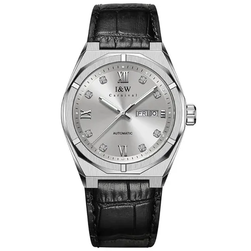 Đồng Hồ Nam I&W Carnival IW751G-DD – Automatic (IW751G7) Màu Đen Xám - Đồng hồ - Vua Hàng Hiệu