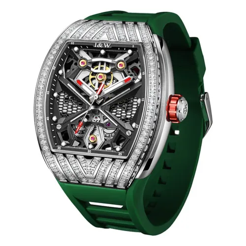 Đồng Hồ Nam I&W Carnival IW760G-DS – Automatic (IW760G6) Màu Xanh Bạc