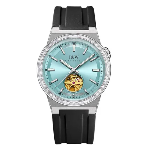 Đồng Hồ Nam I&W Carnival IW761G-DS – Automatic (IW761G10) Màu Xanh Bạc