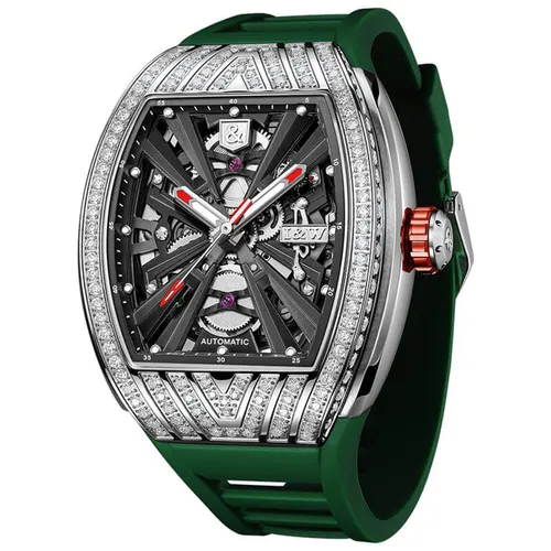 Đồng hồ - Đồng Hồ Nam I&W Carnival IW765G-DS – Automatic (IW765G7) Màu Xanh Green - Vua Hàng Hiệu