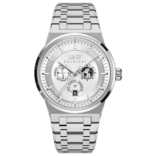 Đồng Hồ Nam I&W Carnival IW782G-DT – Automatic (IW782G10) Màu Bạc - Đồng hồ - Vua Hàng Hiệu