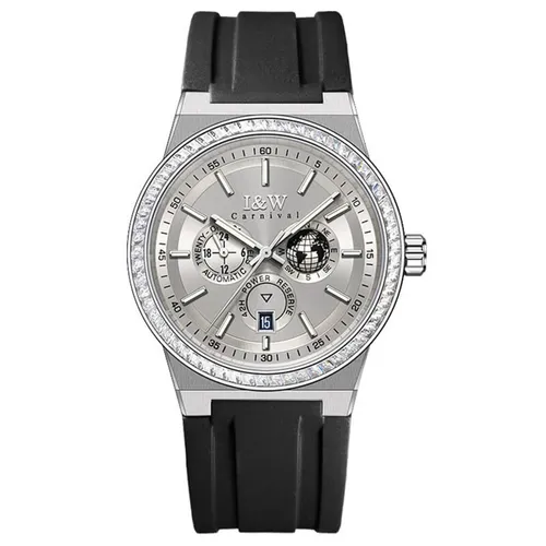 Đồng Hồ Nam I&W Carnival IW785G-DS – Automatic (IW785G10) Màu Đen Xám