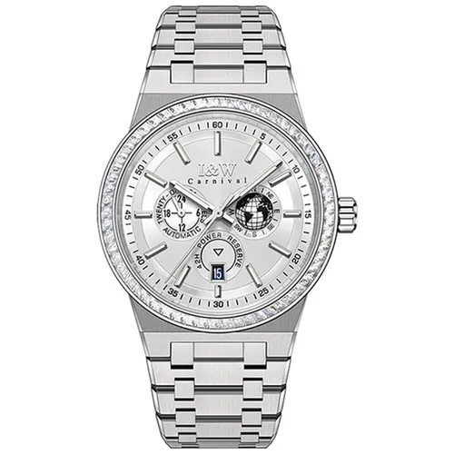 Đồng Hồ Nam I&W Carnival IW785G-DT – Automatic (IW785G1) Màu Bạc