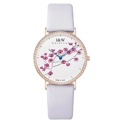 Đồng Hồ Nữ I&W Carnival Watch IW3002L-DD (IW3002L2) Màu Tím