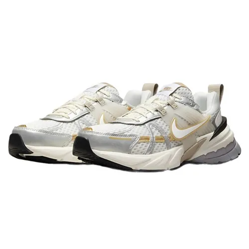 Giày Thể Thao Nike Wmns V2K Run Khaki Metallic Silver HJ7245-100 Màu Trắng Bạc Size 36.5 - Giày - Vua Hàng Hiệu