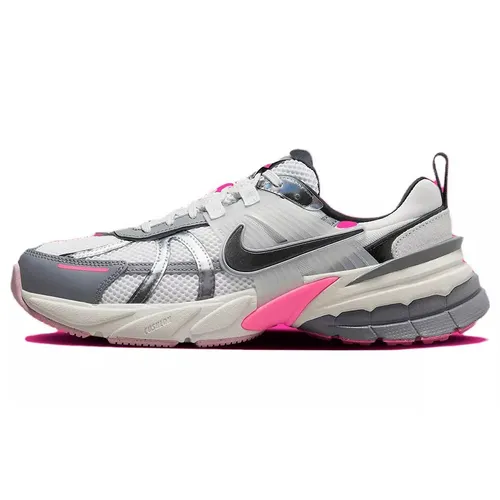 Giày Nike Nữ - Giày Thể Thao Nữ Nike V2K Run Shoes FZ5061-100 Màu Xám Hồng Size 38 - Vua Hàng Hiệu