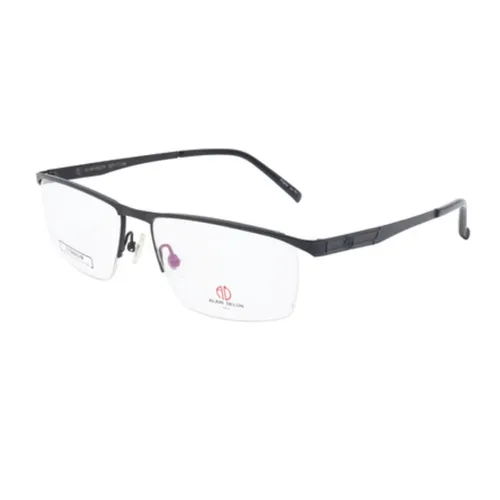 Kính mắt - Gọng Kính Nam Alain Delon Rectangle ADT1138 C12M Màu Đen - Vua Hàng Hiệu