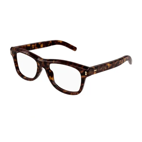 Gọng Kính Nam Gucci Panthos GG1526O 006 Màu Nâu Havana - Kính mắt - Vua Hàng Hiệu