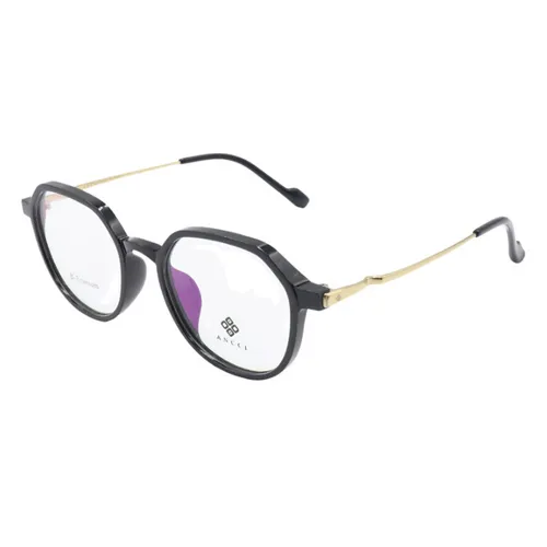 Gọng Kính Unisex Ancci AC34601 C1 Màu Đen - Kính mắt - Vua Hàng Hiệu