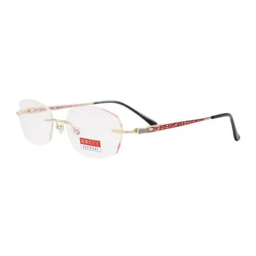 Gọng Kính Unisex Ancci ACJ85749 C1 Màu Đỏ - Kính mắt - Vua Hàng Hiệu